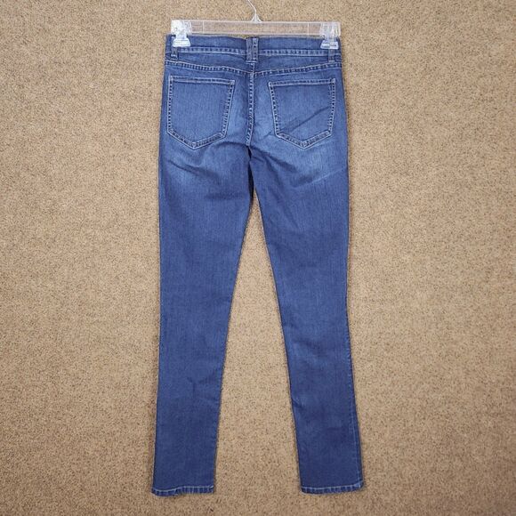 New York & Company Women Skinny Jeans Denim Medium Wash Size 2 Low Rise Stretch - Picture 4 of 10